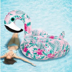 Inflatable Flamingo Swimming Float Tube