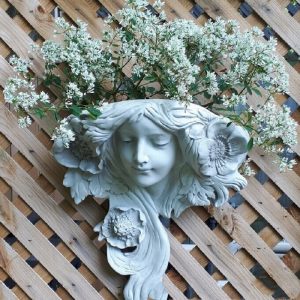 Greenman Mysterious Girl Flower Pot