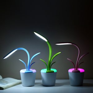Modern Eye Protection Leaf Lamp