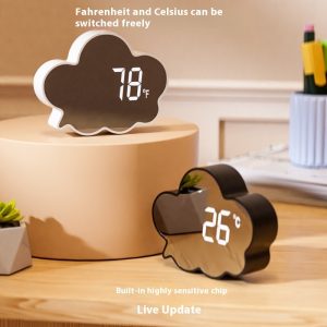 Intelligent Voice-controlled Cloud Mirror Clock