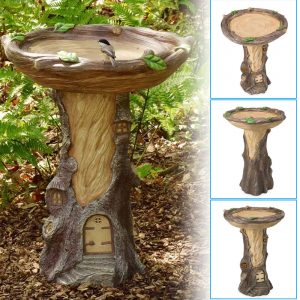 Sunflower Bird Bath